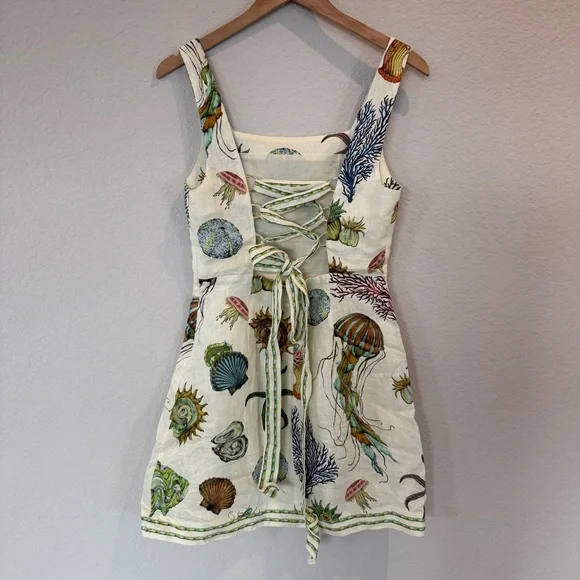 ALEMAIS WOMEN'S SEA MINI DRESS - Picture 2 of 6